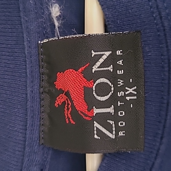 JOHNNY‎ CASH Zion Blue Cotton Ragged Old Flag T Shirt Mens Sz XL VTG Y2K - Picture 8 of 10